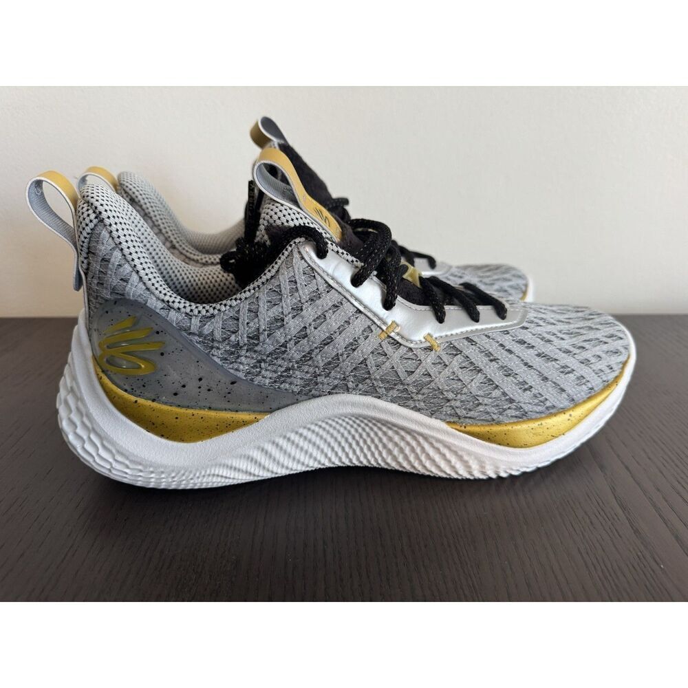 Under Armour Curry X Father Wolf Flow Mens 11.5 Gold Basketball Shoes sneakers - Picture 7 of 12
